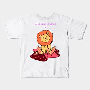 Cute Animal Cartoon Drawing Kids T-Shirt